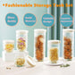 Glass Storage Jars 6pc