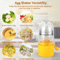 Egg Scrambler, Silicone Manual Egg Shaker White Yolk Mixer Golden Egg Maker Kitchen Cooking Tools for Making Hard Boiled Eggs