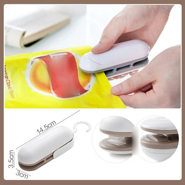 Soft Foot Mini Bag Sealer, Handheld Heat Vacuum
