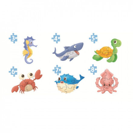 Little Learners - Ocean World Puzzle Set of 6