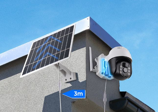 I-Cam 4G Intelligent Solar Energy Alert PTZ Camera – Megamall