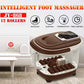 Foot Bath Electric Massager Heat Bubble Vibration Water