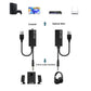 Audio Stereo DAC Digital to Analog Optical Fiber Converter USB Decoder Adapter 3.5mm Jack