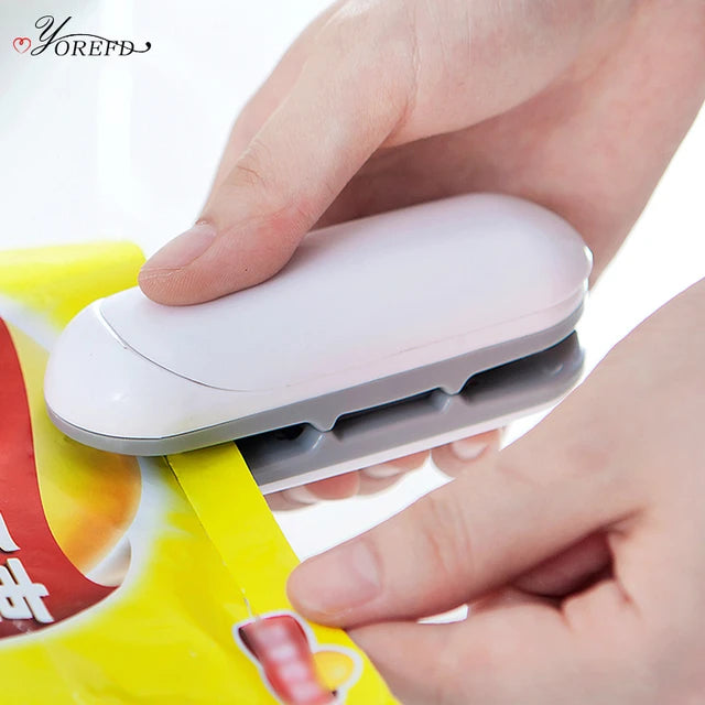 Soft Foot Mini Bag Sealer, Handheld Heat Vacuum