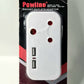 Power line Multi Adaptor USB