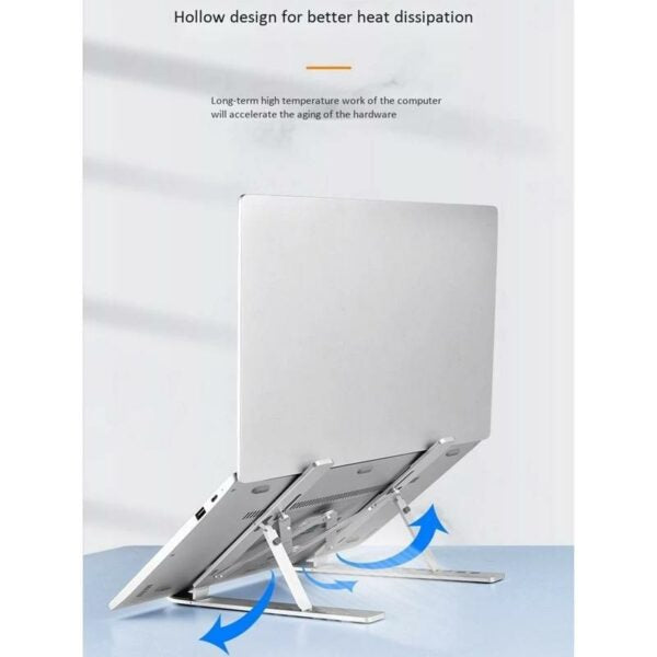 Laptop Stand Adjustable Non-Slip Ventilated Holder for Air Pro Dell XPS More 10-14 inch Laptops