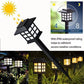 Solar Powered LED Light Outdoor Rain-proof Walkway Yard Garden Lamp 6pc Set
