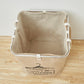 Laundry Basket Foldable Canvas