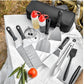 BBQ Set ST/ST 8pc - Bag
