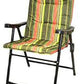 Foldable Luxury Striped Chair
