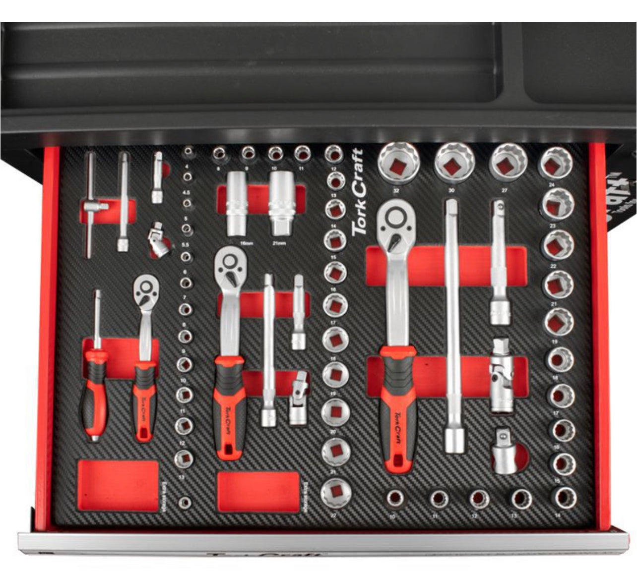 Tork Craft 6Drawer Roller Tool Chest 184pc Set