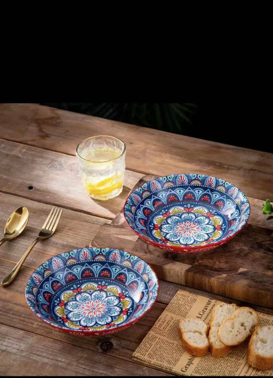 Bohemian Fruit Bowl 4pc
