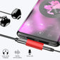 Type C Male To Micro USB To 3.5mm Male connector