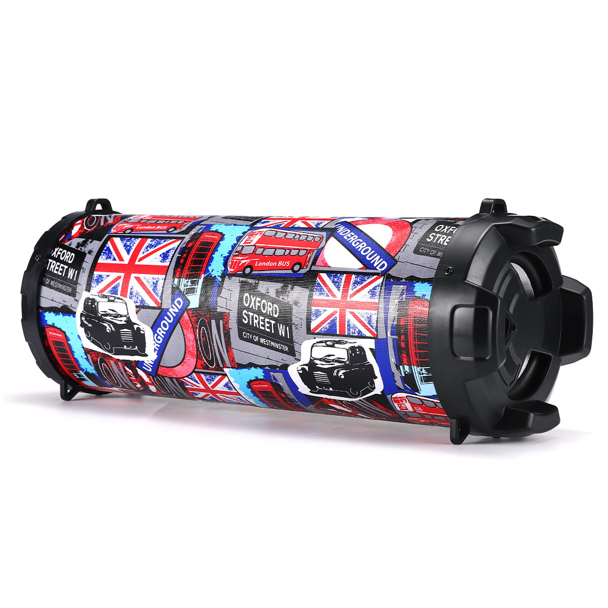 Portable Bluetooth Super Bass Speaker Phone Holder TF FM AUX-in Outdoor Handsfree Headset With Mic Support Smartphone PC