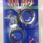 Diecast Metal Handcuffs Blister Carded