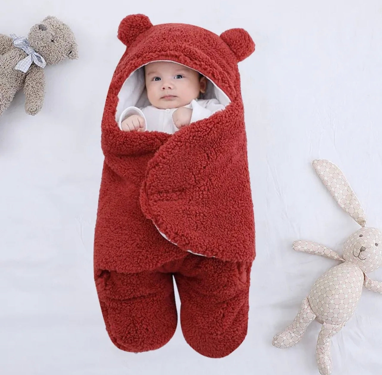Newborn Baby Wrap Blanket Baby Warm Sleeping Bag Envelope For Newborn Sleepsack Baby Stuff Cotton Thicken Cocoon For Babies