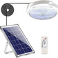 Solar Lights Indoor Home Intelligent Solar LED Ceiling/Pendant Light with Remote Control, Integrated Cool 180watt