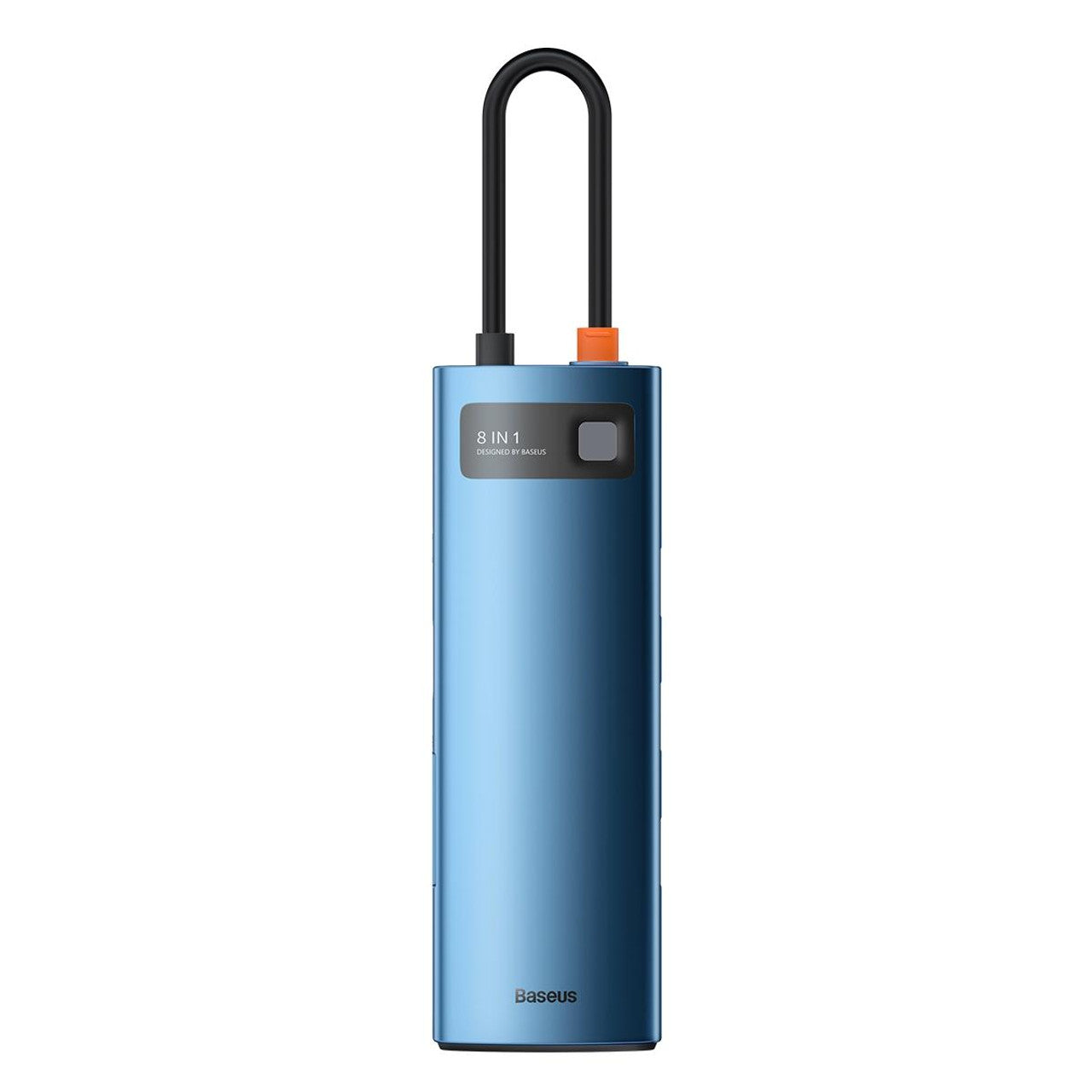 Baseus Metal Gleam Series 6-in-1 Multifunctional Type-C HUB Docking Station(Blue)