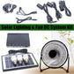 Solar Power Energy Lighting System Kit With 3 LED Lights, 1 Fan & 1 Solar Panel