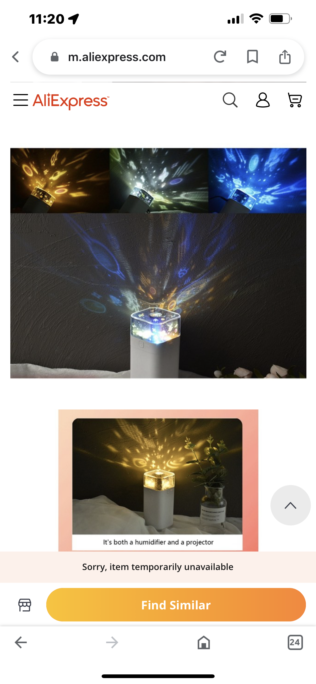 Projection Humidifier Office & Home