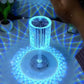 LED Multicolor Crystal Table Lamp