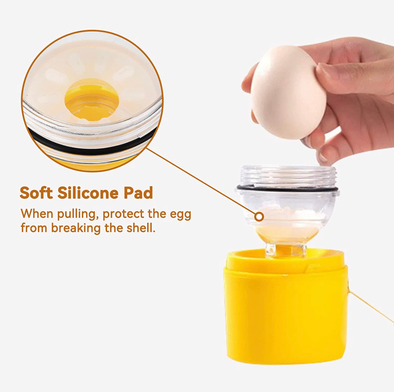Sagit Egg Cutter For Hard Boiled Eggs, Compact Easy To Use Egg