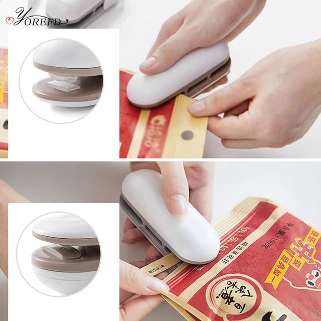 Soft Foot Mini Bag Sealer, Handheld Heat Vacuum