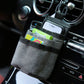 Air Vent Car Pocket Caddy Organizer Holder with Charging Port for Phone,Cell Phone,Pencil,Charger (Gray