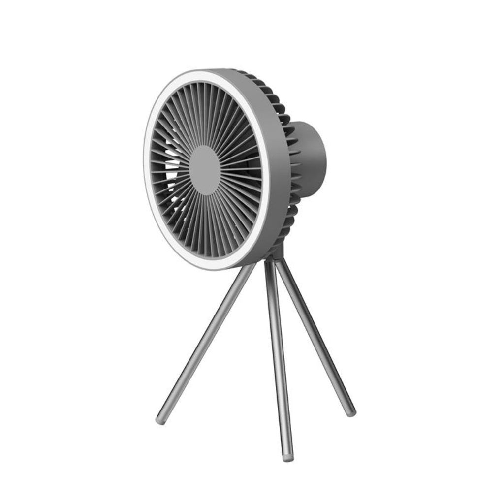 Rechargeable Desk Fan 7inch with Light