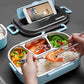 Bento Lunch Box Kids/Adults With Utensil Set