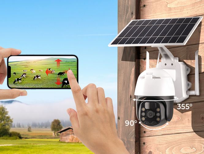 I-Cam 4G Intelligent Solar Energy Alert PTZ Camera