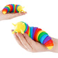 Toy Fidget Slug Sensory Flexible Desk Stress Relief Caterpillar Toy