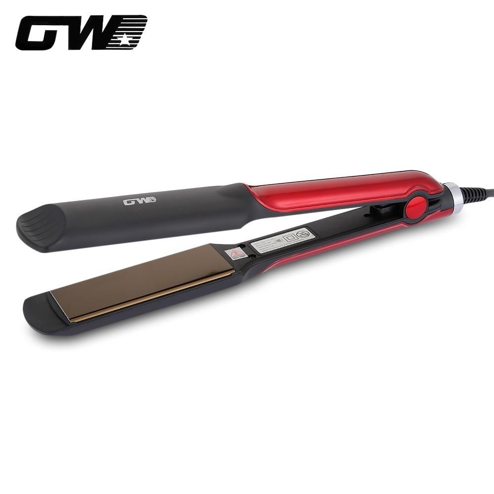 Guowei GW-745 Electric Hair Straightener Flat Coating Styling Tool Iron With Smooth Thermostatic Plate Fast Heating Hair Splint