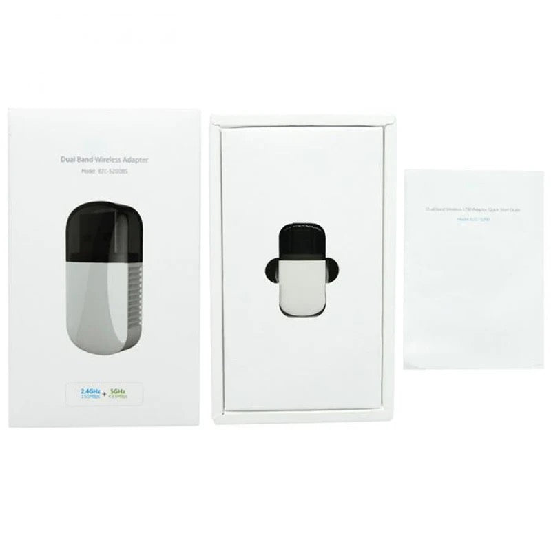 USB Ethernet Dual Band 2.4G 5G Mini Network WiFi Adapter Wifi Dongle Bluetooth Receiver Network Card