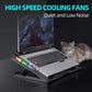 ICE-COOREL Laptop Cooling Pad Five Turbine Fans