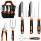 Piece Stainless Steel Heavy Duty Garden Tools Set - 7Pcs