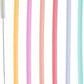 Soft Silicone Straw 6pc
