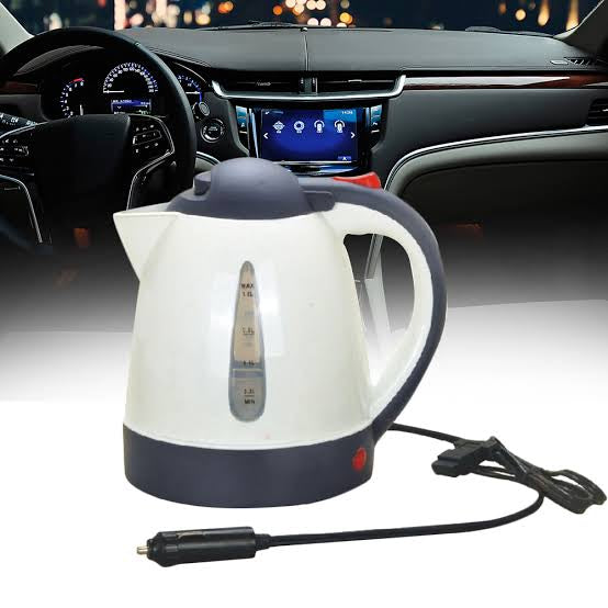 Battery 12V Tea Pot Truck Kettle Fast Boling Hot Water Kettle Car Heating Travel Cup Electric Kettle Water Heater Bottle For Car Travel