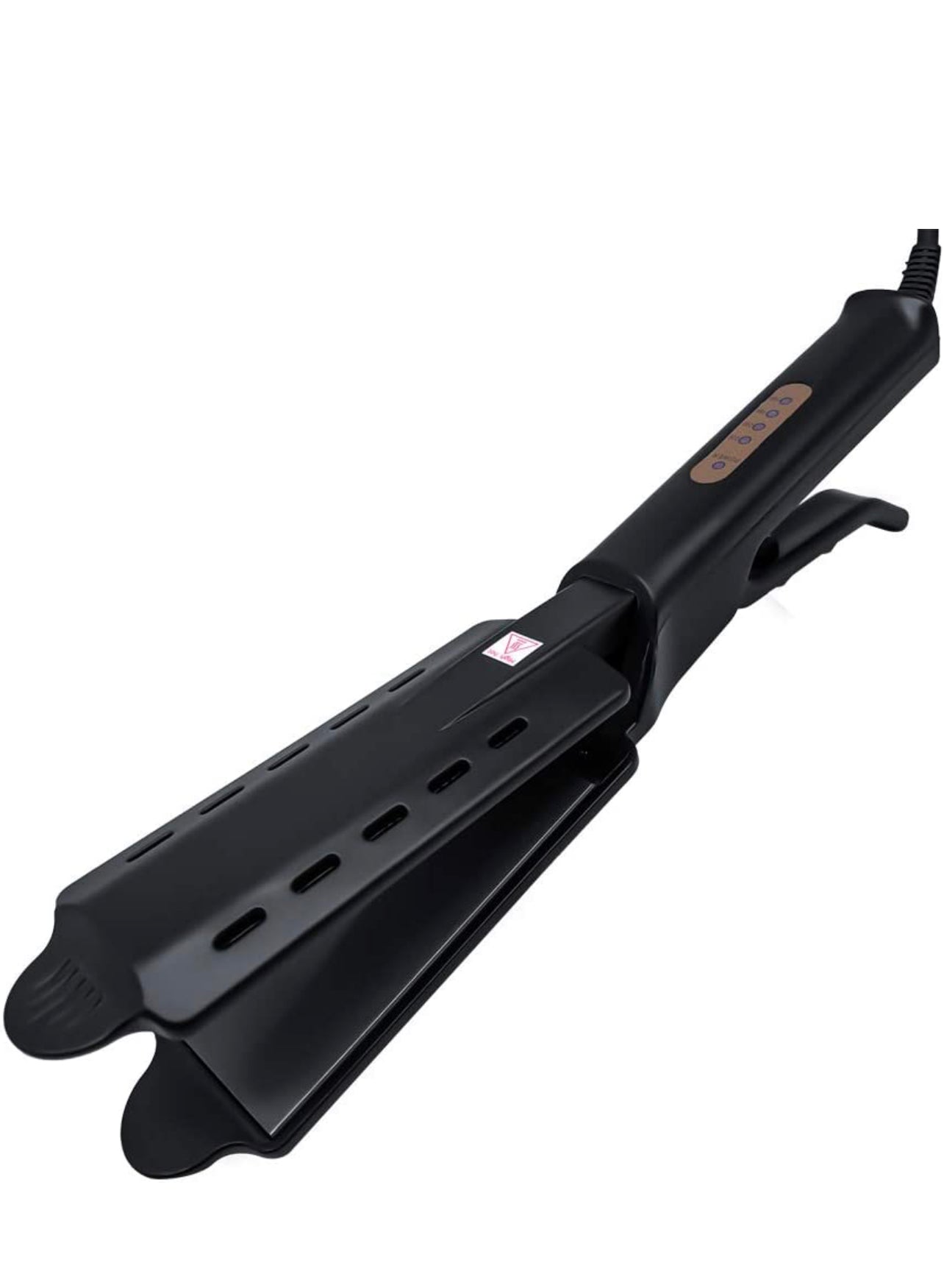 Hair Straightener Four-gear temperature adjustment Ceramic Tourmaline Ionic Flat Iron Hair Straightener For Women Widen panel
