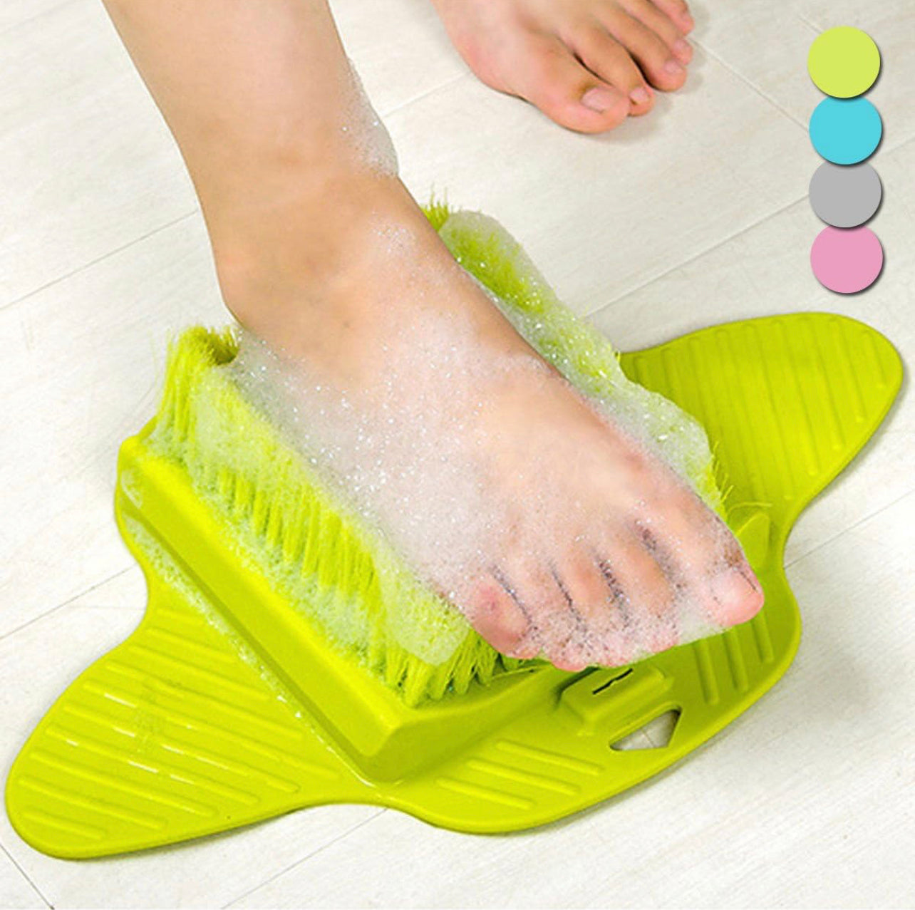 Exfoliating Foot Scrubber Brush/Massager