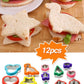 Sandwich-Cookie Cutter Set 12 pc