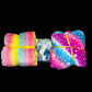 Huggle Kids Multi-Colour Oversized Hoodie Blanket – Sherpa Fleece, One Size, Super Soft & Lightweight
