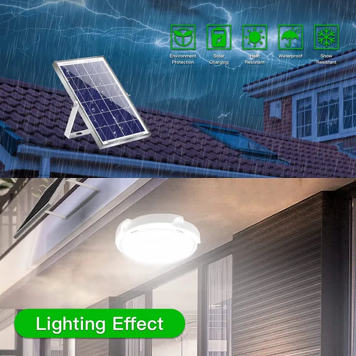 Solar Lights Indoor Home Intelligent Solar LED Ceiling/Pendant Light w ...