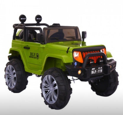 Keep Wrangler Style Large Kids Ride On Car 12v