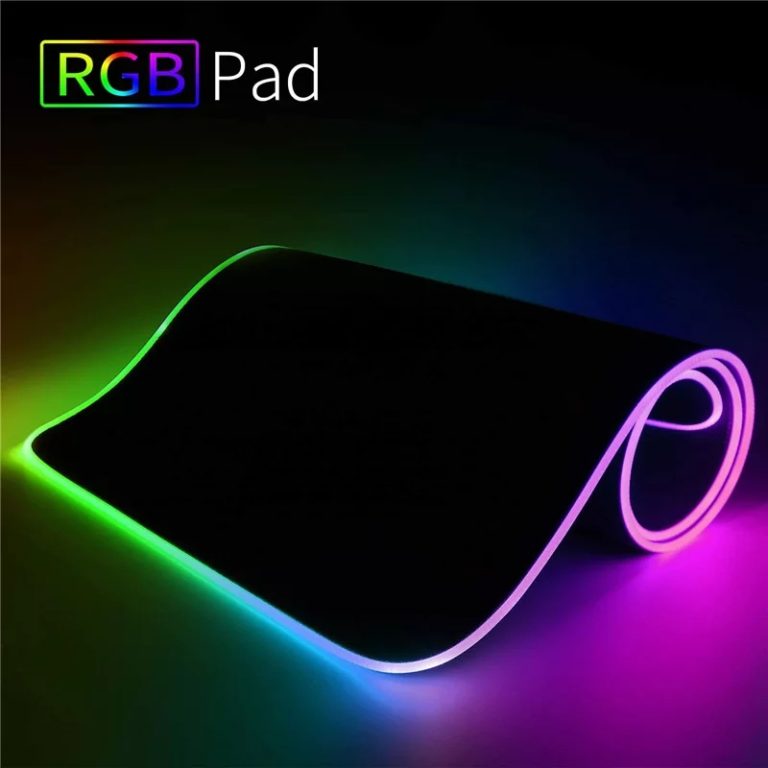 LED RGB Gaming Mouse Non-Slip Rubber Base 90cm x 40cm