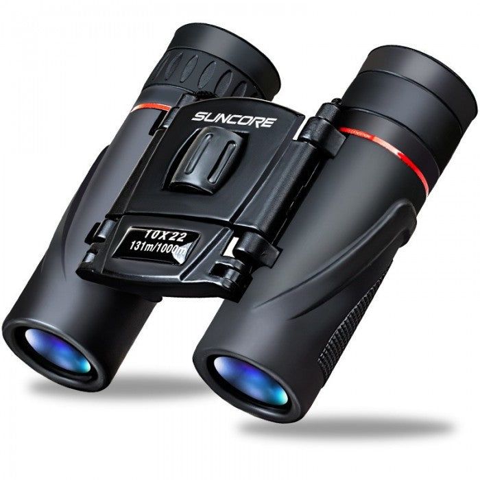 HD Outdoor Camping 10x22 Binocular Zoom Day Night Vision Telescope Eyepiece