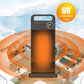 Portable Indoor Fan Heater with Temperature Display Electric Room Heater with 3 Modes Thermostat Heater Energy Saving