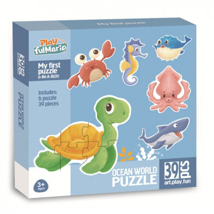 Little Learners - Ocean World Puzzle Set of 6