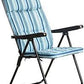 Foldable Luxury Striped Chair