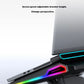 Ice Coorel Dual Turbo Fan RGB Laptop Cooling Pad